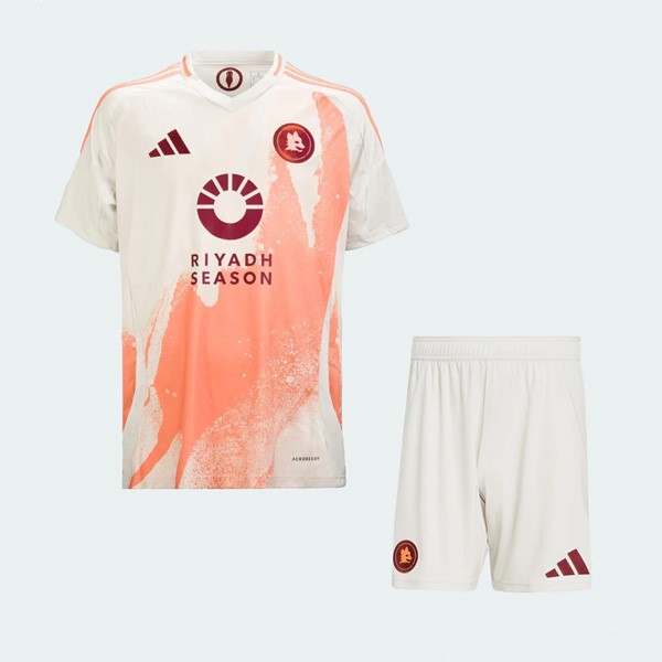 Camiseta AS Roma Replica Segunda Ropa Niño 2024/25